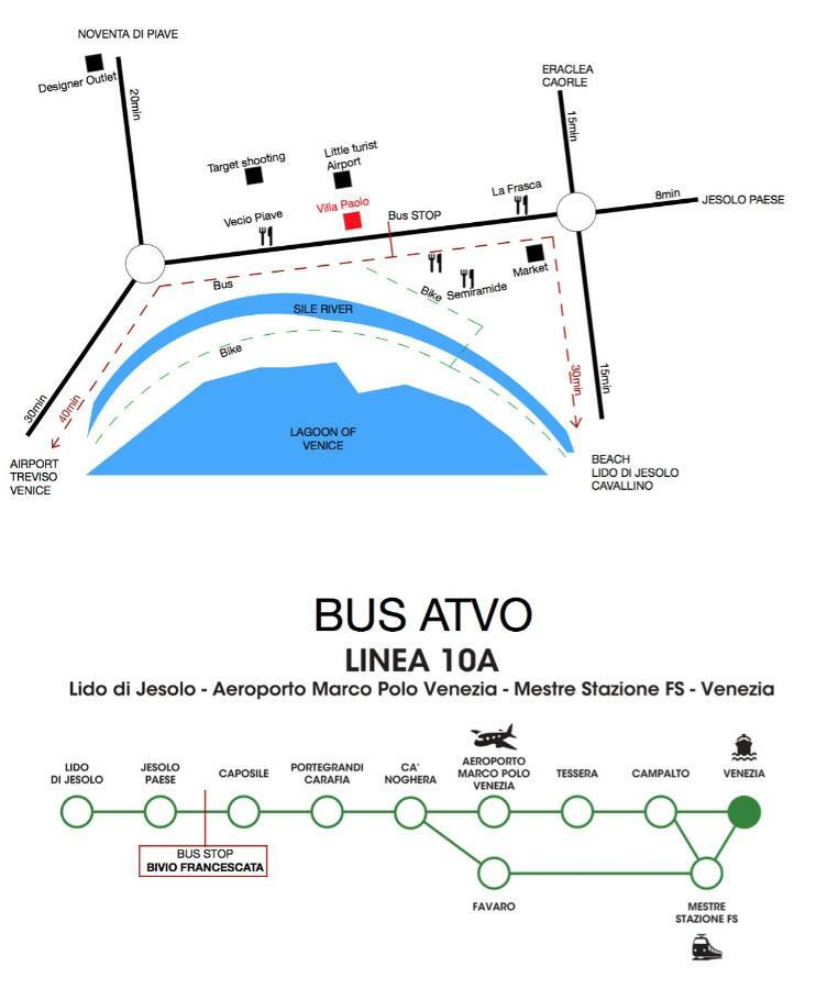 Villa Paolo San Dona di Piave Ngoại thất bức ảnh